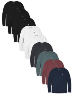 Custom 9 Pack Long Sleeve Tee - Branded