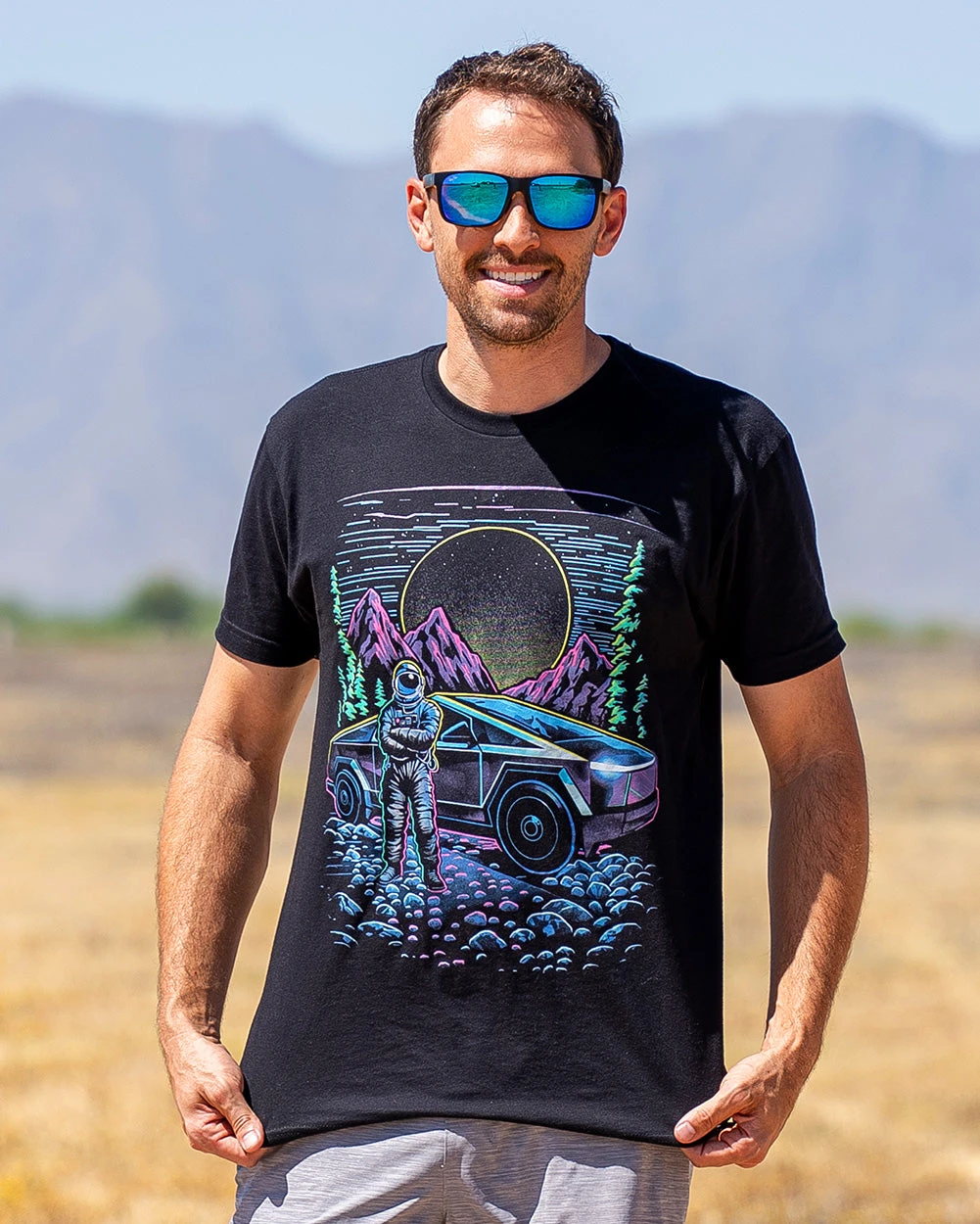 Cyber Outpost Glow-in-the-Dark Tee 5 Cyber Outpost Glow-in-the-Dark Tee - Image 3