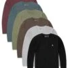 Custom 6 Pack Long Sleeve Henley - Branded 2 Custom 6 Pack Long Sleeve Henley - Branded -Men's daily clothing 541137474 amz henley branded 6pack miobgb
