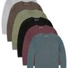 Custom 6 Pack Long Sleeve Henley - Non-Branded -Men's daily clothing 541137489 amz henley non branded 6pack gbobmi