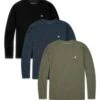 Custom 3 Pack Long Sleeve Active Tee - Branded -Men's daily clothing 541138943 amz active tee branded 3pack bno