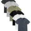Custom 6 Pack Henley Tee - Branded 1 Custom 6 Pack Henley Tee - Branded -Men's daily clothing 587130550 2 15 henley 6 pack branded