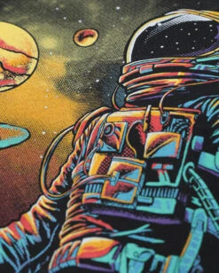 Astral Surrender Tee -Men's daily clothing AstralSurrender Mens Tee Macro