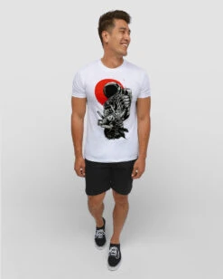 Astro Samurai Tee -Men's daily clothing AstroSamurai Mens Tee Full