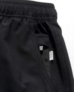 Active Shorts - Branded -Men's daily clothing Athletic Short Black Detail 3