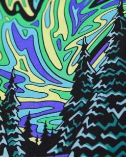 Aurora Nights Tee -Men's daily clothing AuroraNights Mens Tee Macro