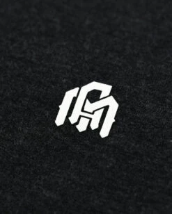 Pullover Hoodie (Hidden Pocket) - Branded -Men's daily clothing Basic Hoodie Charcoal DetailLogo