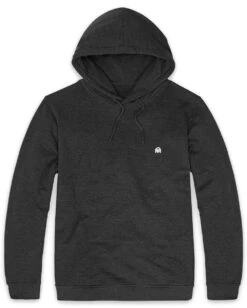 Pullover Hoodie (Hidden Pocket) - Branded -Men's daily clothing Basics Mens Pullover Hoodie Charcoal Mock