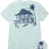 Beach Bungalow Tee -Men's daily clothing BeachBungalow Mens Tee Back