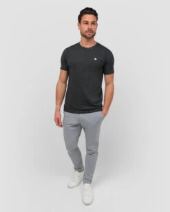 Basic Tee - Branded -Men's daily clothing Branded Mens BasicTee Charcoal Full