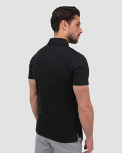 Polo - Branded -Men's daily clothing Branded Mens Polo Black Back