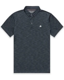 Performance Polo - Branded -Men's daily clothing Branded PerformancePolo Charcoal Mock