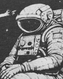 Celestial Solitude Tee -Men's daily clothing CelestialSolitude Mens Tee Macro