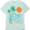Coastal Canvas Tee 1 Coastal Canvas Tee -Men's daily clothing CoastalCanvas Mens Tee Mock Front