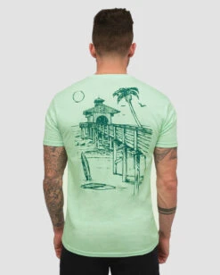 Coastal Charm Tee -Men's daily clothing CoastalCharm Mens Tee Back