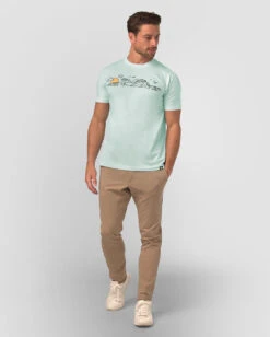 Coastal Echo Tee -Men's daily clothing CoastalEcho Mens Tee Full