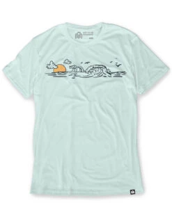 Coastal Echo Tee -Men's daily clothing CoastalEcho Mens Tee Mock Front d4b66d4c ea8a 4198 a7aa 9ec28eca4f90