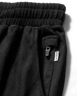 Comfort Shorts - Branded -Men's daily clothing Comfort Short Black Detail 3