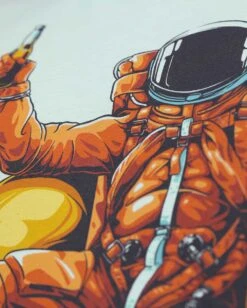 Cosmic Chill Tee -Men's daily clothing CosmicChill Mens Tee Macro