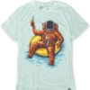 Cosmic Chill Tee -Men's daily clothing CosmicChill Mens Tee Mock Front