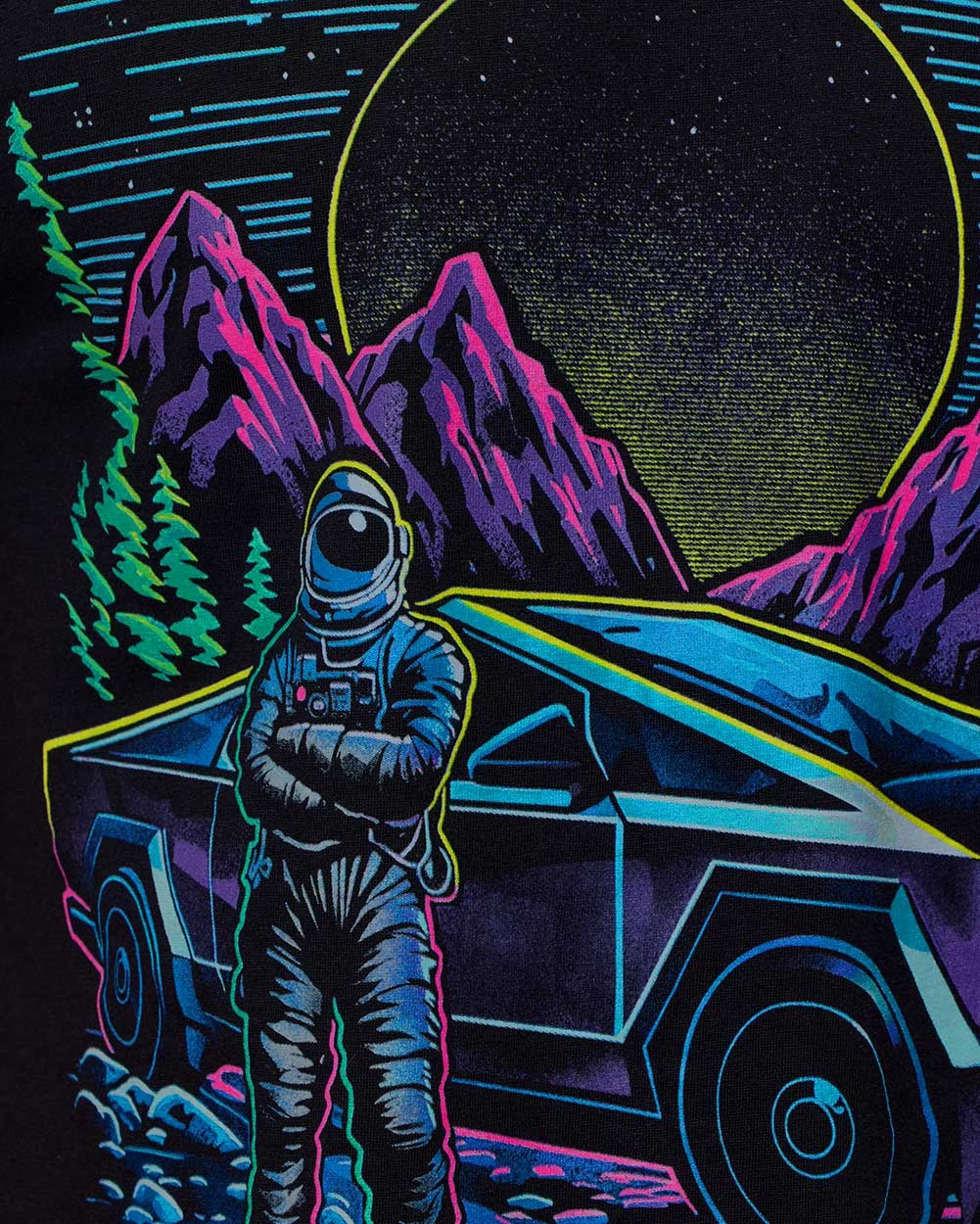 Cyber Outpost Glow-in-the-Dark Tee 8 Cyber Outpost Glow-in-the-Dark Tee - Image 6