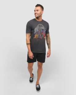 Desert Playground Vintage Tee -Men's daily clothing DesertPlayground Mens Tee Full