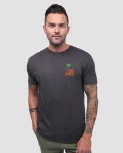 Electric Escape Vintage Tee -Men's daily clothing ElectricEscape Mens Tee Front