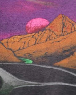 Electric Escape Vintage Tee -Men's daily clothing ElectricEscape Mens Tee MacroBack