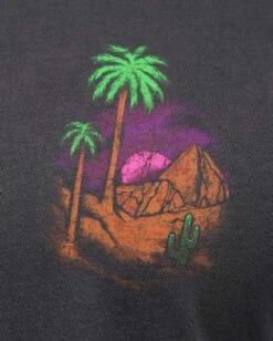 Electric Escape Vintage Tee -Men's daily clothing ElectricEscape Mens Tee MacroFront