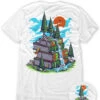 Enchanted Pages Tee -Men's daily clothing EnchantedPages Mens Tee Mock Front