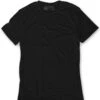 Basic Tee - Non-Branded 1 Basic Tee - Non-Branded -Men's daily clothing Essential MensTee Black