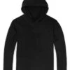 Pullover Hoodie (Hidden Pocket) - Non-Branded -Men's daily clothing Essential Mens PulloverHoodie Black