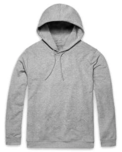 Pullover Hoodie (Hidden Pocket) - Non-Branded -Men's daily clothing Essential Mens PulloverHoodie Grey