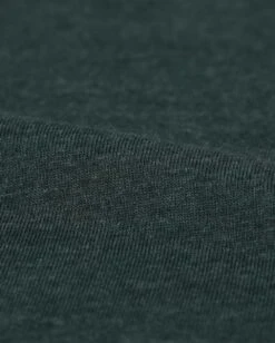 Basic Tee - Non-Branded -Men's daily clothing Essential Mens Tee HeatherForestGreen Detail