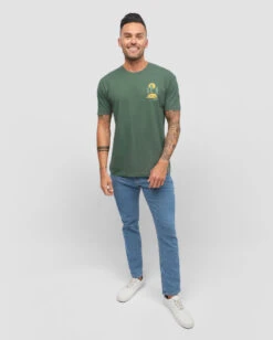 Evergreen Vintage Tee -Men's daily clothing Evergreen Mens Tee Full