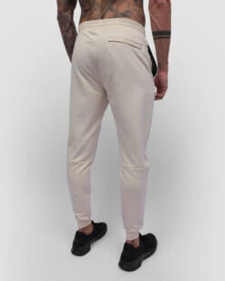 Fleece Joggers - Non-Branded 41 Fleece Joggers - Non-Branded -Men's daily clothing FleeceNB Mens Jogger Beige Back