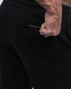 Fleece Joggers - Non-Branded 26 Fleece Joggers - Non-Branded -Men's daily clothing FleeceNB Mens Jogger Black Detail1