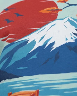 Fuji Shores Tee -Men's daily clothing FujiShores Mens Tee Macro