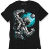 Galactic Gains Tee -Men's daily clothing GalacticGains Mens Tee Mock Front