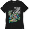 Galactic Grooves Tee -Men's daily clothing GalacticGrooves Mens Tee Mock Front