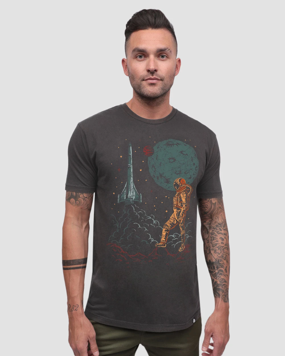 Galactic Launch Vintage Tee 4 Galactic Launch Vintage Tee - Image 2