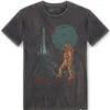 Galactic Launch Vintage Tee 2 Galactic Launch Vintage Tee -Men's daily clothing GalacticLaunch Mens Tee Mock Front