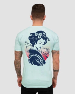 Geisha Grace Tee -Men's daily clothing GeishaGrace Mens Tee Back