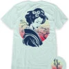 Geisha Grace Tee -Men's daily clothing GeishaGrace Mens Tee Mock Back 85646d76 d0a3 433a 806c dc701733ed8a