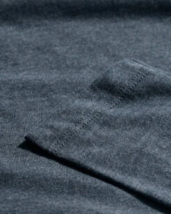 Long Sleeve Henley Tee - Non-Branded -Men's daily clothing HenleyLongSleeve Navy Detail 02 7c6388c6 a3b1 4b7d ad74 150115526127