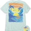 Hidden Paradise Tee 1 Hidden Paradise Tee -Men's daily clothing HiddenParadise Mens Tee Mock Back