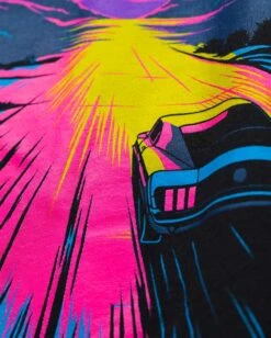 Highway Hues Tee -Men's daily clothing HighwayHues Mens Tee Macro