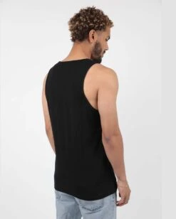 Tank - Branded -Men's daily clothing ITAMBasic Tank Black Back