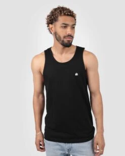 Tank - Branded -Men's daily clothing ITAMBasic Tank Black Front