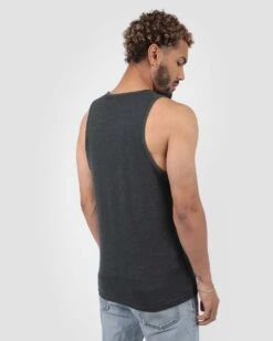 Tank - Branded -Men's daily clothing ITAMBasic Tank Charcoal Back